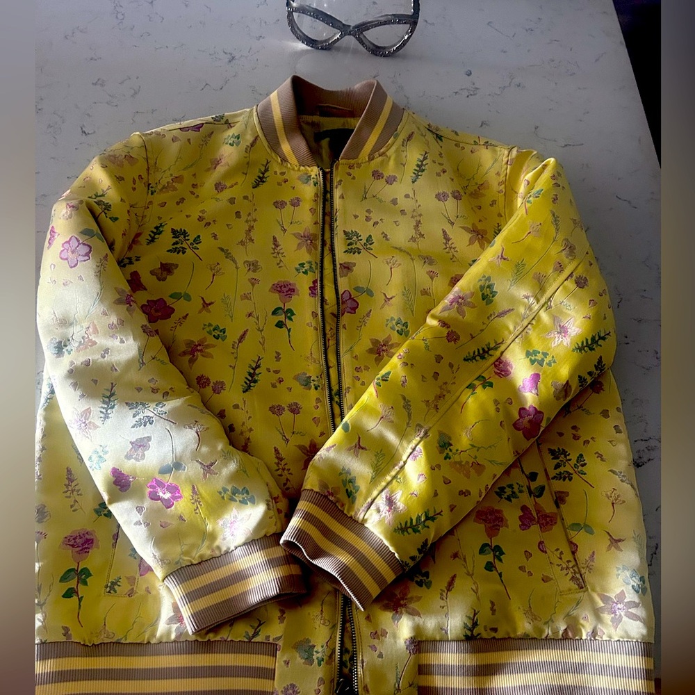 INC International Concepts Men's Dylan Floral-Print Bomber Jacket
